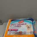 Simple Solution Disposable Dog Diapers, Female Dog Diapers, Puppy Potty Training, Incontinence and Heat Cycle Protection, Large Diapers for Dogs, 18-27 Inch Waist, 30 Count