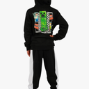 Bioworld Youth Boys Minecraft 2 pc Hoodie Jogger combo L