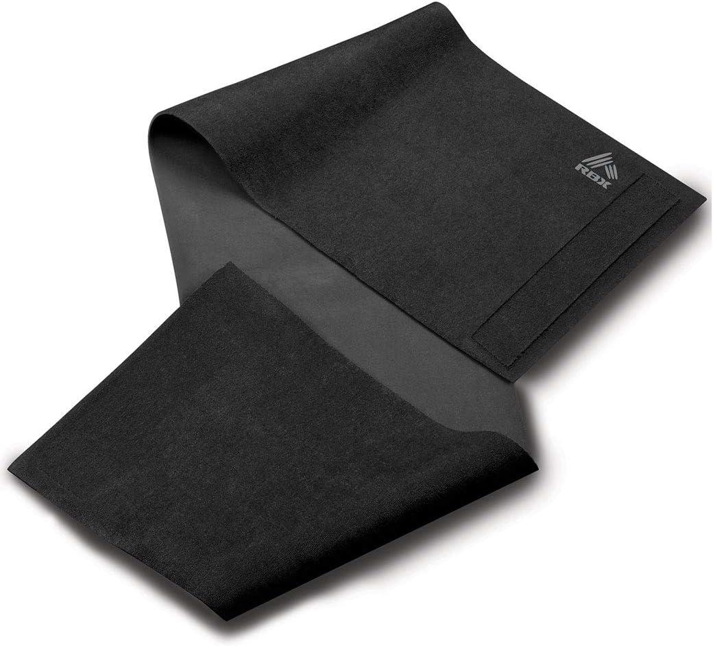 RBX Women's Waist Trimmer Belt for Back Support and Weight Loss, 12 Inches Wide (Black)