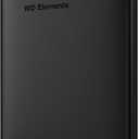 Western Digital WD 1TB Elements Portable External Hard Drive for Windows, USB 3.2 Gen 1/USB 3.0 for PC & Mac, Plug and Play Ready - WDBUZG0010BBK-WESN