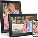 Digital Picture Frame 10.1 Inch HD Touch Screen Digital Photo Frame WiFi Enabled,16GB Storage,Auto-Rotate,Instant Sharing via Smartphone apps& Family Bonding-Gift Appeal