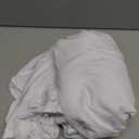 LEBENGURU Upgraded 7.2FT Wedding Arch Cover, White Spandex Fitted Arch Backdrop Cover, Round Top Chiara Stand Covers for Birthday Party Baby Shower Banquet Balloon Dcor