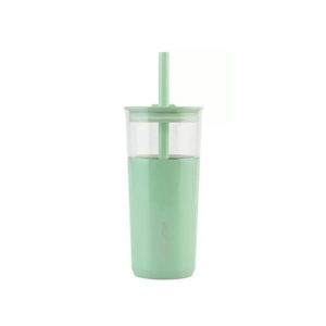 REDUCE Aspen Insulated Glass Tumbler, 20 Oz, (Green)