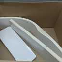 3 Pack Portable White Cylinder Stands for Party, 31.5", 23.6", 15.7" Height Foldable Cardboard Tall Cake Pedestal Stand Flower Floral Pillar Table Stand, cilindros para fiestas redondos blancos for Wedding Parties