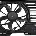 SCITOO 622910 Radiator Cooling Fan Fit for 2013-2016 for Ford for Escape 2013-2017 for Ford Focus 2014-2017 for Ford for for Transit Connect