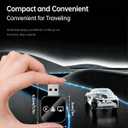 Mini Wireless Carplay Adapter for iPhone 3 in 1 Car Play Dongle Wired to Wireless Screen Mirror Accessories Converts Fast Auto Connect No Audio Delay Bluetooth 5.3 & 5ghz Wi-Fi - Plug & Play (2PCS)
