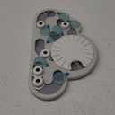 Catstages by Nina Ottosson Rainy Day Puzzle & Play  Interactive Treat Puzzle Feeder for Cats, 19 Hidden Treat Compartments Slow Feeder, Durable & Easy-Clean, 15.4 Inches, Gray