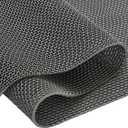 3x8Ft Drainage Mat Anti Slip Commercial PVC Mesh Hollow Mat for Wet Area Restaurant Patio Kitchen Pool Bathroom Floor(1/5'' Thick)