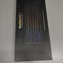 Keychron K4 RGB Hot Swappable Mechanical Keyboard, 96% Layout Bluetooth Wireless/USB Wired Computer Keyboard with Gateron G Pro Red Switch Aluminum Frame for Mac Windows-Version 2