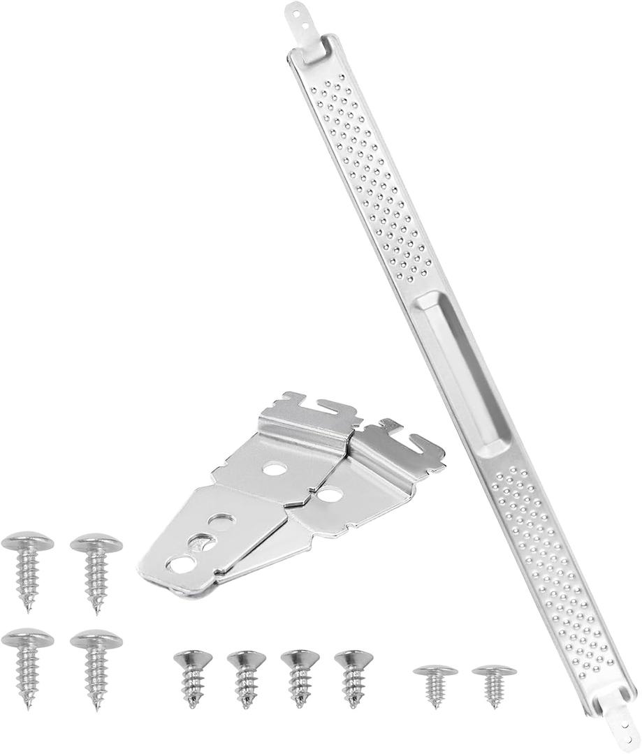 W10426979 24" Dishwasher Mounting Bracket Kit Fit for Whirlpool, KitchenAid and Maytag 24 Inch Wide Dishwasher for Granite and Quartz Countertops (W10426979 (24") for Standard)