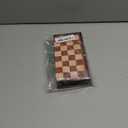 Magnetic Travel Chess Set with Storage Box - Folding Wooden-Style Chess Board, 8" Portable Pocket Mini Game for Adults & Kids, Gifts for Men Women (Brown)