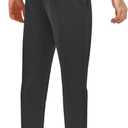 NORTHYARD Men's Yoga Casual Sweatpants Cotton Athletic Lounge Pants Open Bottom Loose Exercise Straight Leg Pant with Pockets