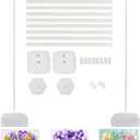  5.2 Feet Balloon Arch Stand with Base, Balloon Arch Kit for Floor, Balloon Tower with Water Bags for Wedding, Birthday and Party Decorations