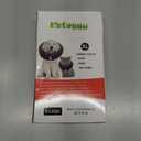 Katoggy Protective Inflatable Recovery Collar, Soft Blow-up Dog Cone Collar, Pet Donut Cone Collar, Comfy Elizabethan Collar After Surgery for Large Dog to Prevent from Biting & Scratching (X-Large (Neck: 18"-24"), Dark Grey)