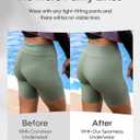 Women's Seamless Underwear No Show Panties Invisible Ladies Hipster Breathable Briefs 6 Pack, XL