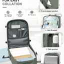 VGCUB Travel Backpack for Women Men for Spirit Airlines Personal Item Bag 18x14x8 Inches Laptop College Backpack,Waterproof Carry on Flight Approved Work Backpack,Large Army green