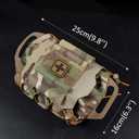 Molle Medical IFAK Pouch First Aid Kit Pack Two-Piece System Medical Roll and Carrier Supply Holder Camu