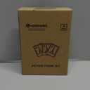 Upsimples 4x6 Picture Frame Set of 3, Made of High Definition Glass for 4 x 6 Gold Frames, Wall and Tabletop Display Thin Border Photo Frame for Home Decor