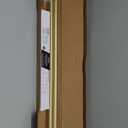 BlastHome Luxury 7 ft Custom Curtain Rod  1 1/4" Large Diameter  Premium Brackets & Endcaps  Nonadjustable Rods Connect for a Seamless Look  Brushed Gold Finish