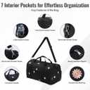 GoBabyMart Women’s Travel Duffel Bag – Large Weekender & Overnight Travel Bag with Wet Pocket, Carry-On Friendly, Ideal as Hospital or Maternity Bag for Labor and Delivery