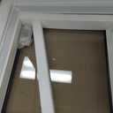 Vinyl Basement Window, 32" x 18" Bathroom Sliding Window with Double Pane Insulated Tempered Glass and Fiberglass Screen for Basement, Bathroom, Shed (White)