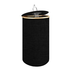 Recycle Bins for Kitchen 100L, D-Shape Large Recycling Bin with Lid and Removeable Reusable Inner Bag, Recycle Bins for Indoor Outdoor Home Use for Bottles Cans Glass and Plastice Cartons (Black)