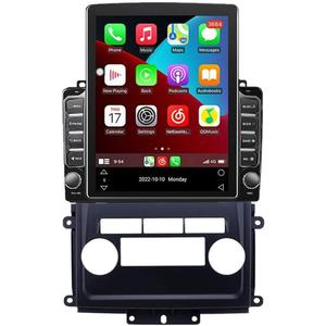 4+64GB ROM for 2009-2012 Nissan Frontier Xterra Radio Apple CarPlay Android 13 Car Stereo with Android Auto 9'' Touch Screen Bluetooth Car Audio Receiver Support SWC GPS Backup Camera FM RDS