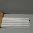 Jos & Haz Ceiling Curtain Track Set 3ft-16.4ft / 5 Meter Premium Heavy Duty Curtain Track, Ceiling Mount and Wall Mount for Room Divider, Living Room, Bedroom, Office