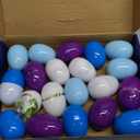 20pcs Prefilled with Easters Eggs Building Blocks, Marine Animals Building Gifts Toys for Kids Easters Basket Stuffers for Boy Girl School Classroom Prizes Hunt Supplies Party Favors