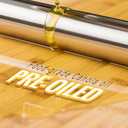 Bamboo Cutting Board for Kitchen - Wood Chopping & Charcuterie Board | Made with Moso Bamboo - Double Sided Butcher Block (13.2" x 9.8" / 33.5 x 25 cm)