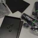 Set of 2 Studio Monitor Stand Small Desktop Speaker Stands Tablet Stand Holders 6" Tall Height Adjustable for Small Speakers, Projector, HiFi Speakers, Blue Tooth Speakers