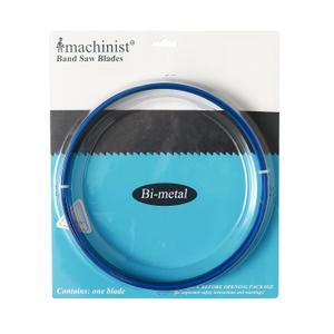 Imachinist S931224SS M42 93" Long, 1/2" Wide, 0.025" Thick, 24 TPI Constant Teeth, Bi-Metal Bandsaw Blades for Cutting Stainless Steel and Hard Metal