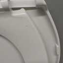 KOHLER 20111-0 Brevia, Slow Close Toilet Seat, Round Toilet Seat, Grip-Tight Bumpers Quick-Attach Hardware, White
