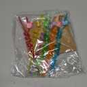 10  Mouse Ear Party Favors Reusable Drinking Straws 6 Designs Great for Theme Birthday Oh Twodles Theme Party Supplies with 2 Cleaning Brushes