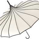 VIVI SKY Pagoda Peak Old-fashionable Ingenuity Umbrella Parasol (Ivory)