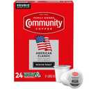Community Coffee American Classic 24 Count Coffee Pods, Medium Roast, Compatible with Keurig 2.0 K-Cup Brewers, 24 Count (Pack of 1) EXP 08/DEC/2025