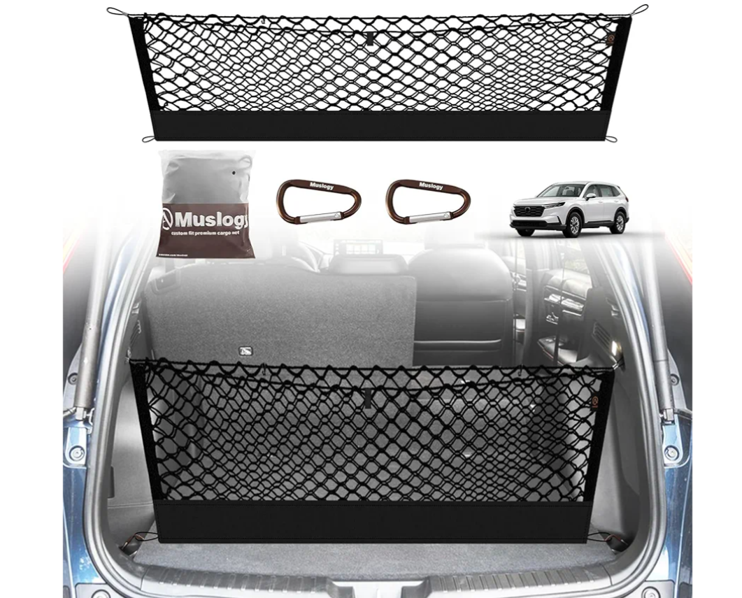 Muslogy Envelope Style Trunk Cargo Net Compatible