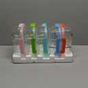 C CREST 5-Pack,3 Compartment Glass Meal Prep Containers Set,34oz, Divided Glass Food Storage Containers with Lids, Glass Lunch Box with Dividers