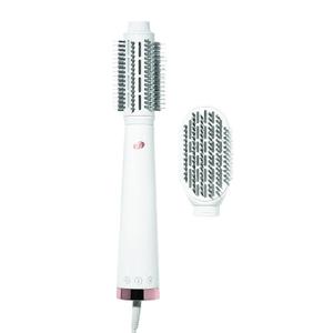 "T3 AireBrush Duo Interchangeable Hot Air Blow Dry Brush with Two Attachments  Includes 15 Heat and Speed Combinations, T3 IonFlow Technology, Volume Booster Switch, Lock-in Cool Shot"