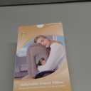 Sunany Travel Pillow, Inflatable Neck Pillow Used for Airplanes/Cars/Buses/Trains/Office Napping with Eye Mask/Earplugs (Blue) (Medium)