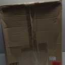 Bar Cart for Home, 3-Tier Serving Cart with Wheels and Handle, Beverage Cart with Wine Rack and Glass Holders, Rolling Wine Cart for Kitchen, Dining Room, Gold RCJ61B01