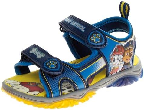 Paw Patrol Sandals LED Light Up Chase Marshall Water Shoes (Toddler/Little Kid) 8