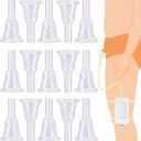15Pack Silicone External Urinary Catheter for Men, Self-Adhering, Comfortable, Leak-Proof, Disposable Catheter for Easy Use(29mm)