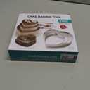 Large Heart Cookie Cutter Set-4/6/8 Inch Heart Cake Mold Ring Pancake Mold Valentine Day Gift Stainless Steel