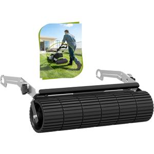 Lawn Striping Kit for EGO 21-Inch & RYOBI Walk-Behind Lawn Mowers: D-Ring Quick Mount Lawn Striper with 17" Roller - Tool-Free Installation for Professional Lawn Stripes in Backyard & Garden