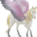 Schleich bayala, Unicorn Toys, Unicorn Gifts for Girls and Boys 5-12 Years Old, Star Pegasus Mare, Multi, 70579