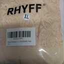 RHYFF Womens Underwear Cotton Bikini Panties High Cut Lace Panty Stretch Hipster Underpants Ladies Briefs (Beige, XL)