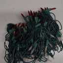 BrizLabs 300 Counts Red & White Christmas Lights, 69.6ft Mini Lights Connectable, UL Certified Incandescent Christmas String Lights Plug-in, Indoor Xmas Tree Lights for Outdoor Xmas Home Decor