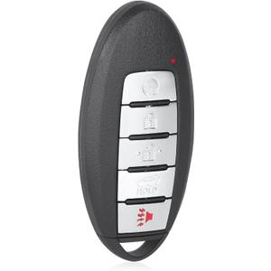 Keyless Entry Remote Key Fob, Alliskeys 5 Button Car Proximity Smart Key Fit for Nissan Murano Pathfinder 2019-2021 KR5TXN7 S180144905 285E3-9UF7B