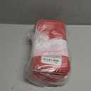 PurpleEssences Set of 12 Cloth Dinner Napkins 100% Cotton 18x18 Inch - Soft Durable Washable - Ideal for Farmhouse Party Fall Thanksgiving - Perfect Everyday Use Table Linen - Red